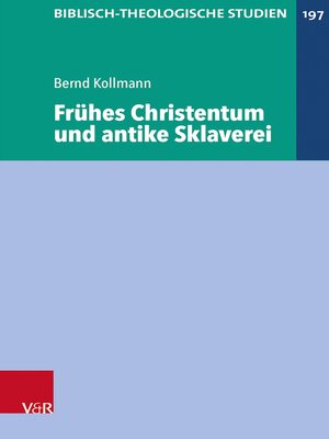 cover image of Frühes Christentum und antike Sklaverei